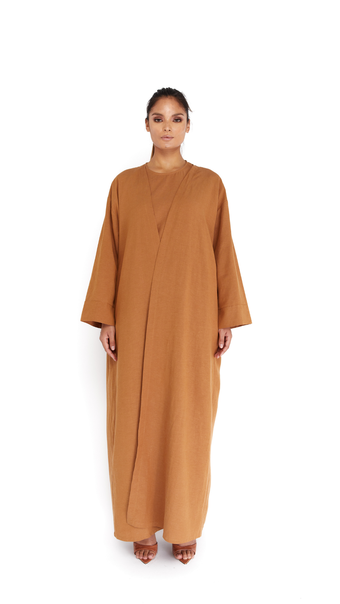 Linen abaya hotsell