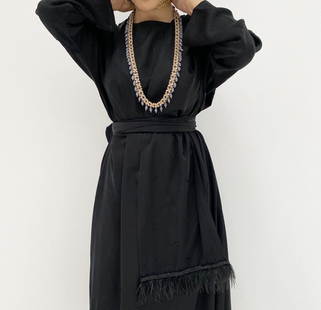 Luxury Abaya Dress - Black